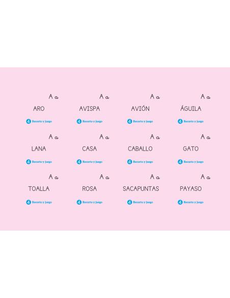 APRENDO A HABLAR.CONO-FONOS 4. RECORTO Y JUEGO