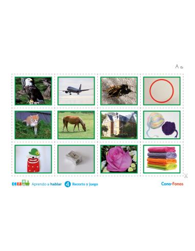 APRENDO A HABLAR.CONO-FONOS 4. RECORTO Y JUEGO