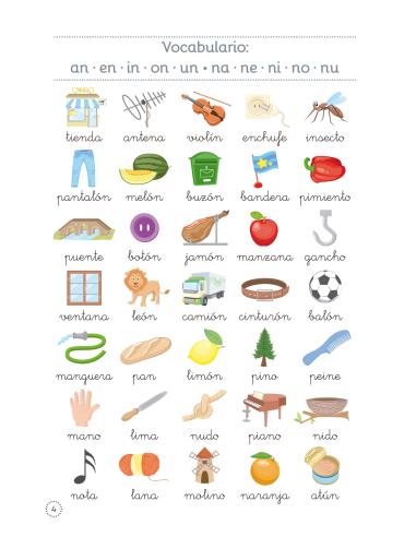 Lecturas comprensivas 3. Leo sílabas inversas....