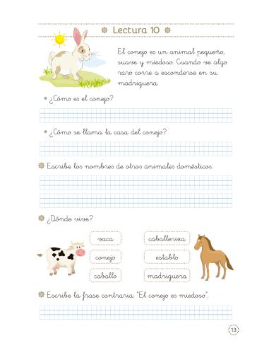 Lecturas comprensivas 6