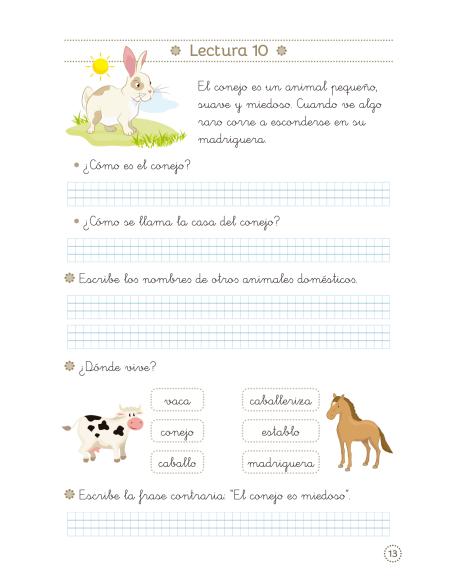 Lecturas comprensivas 6