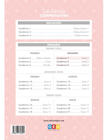 Lecturas comprensivas 7