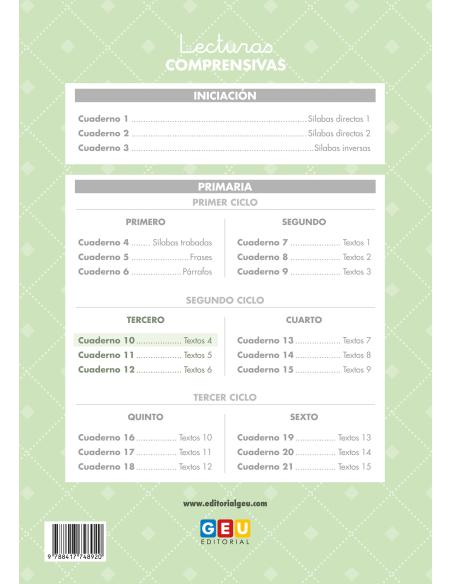 Lecturas comprensivas 10