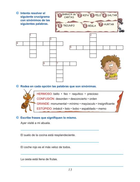 Lecturas comprensivas 16