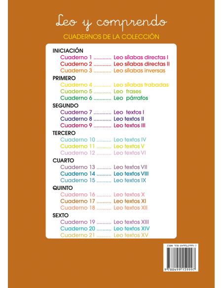 Lecturas comprensivas 17