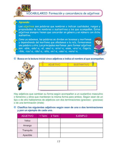 Lecturas comprensivas 18