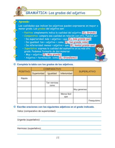 Lecturas comprensivas 18