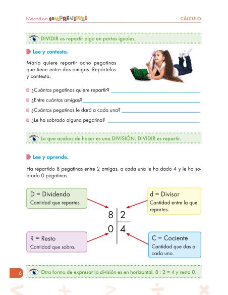 Cuaderno de Refuerzo de Matemáticas comprensivas - Cálculo 7