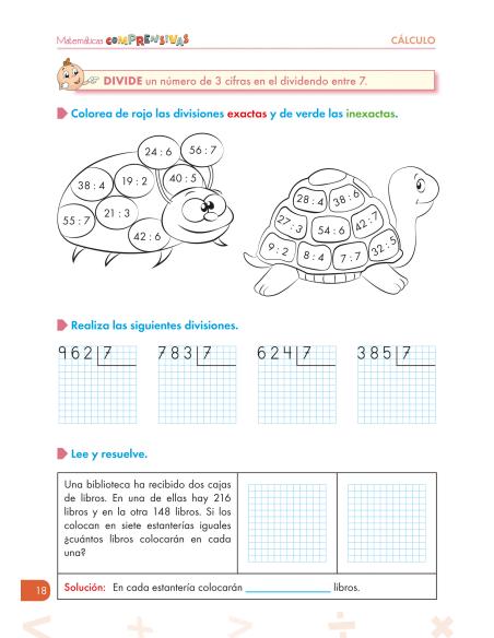 Cuaderno de Refuerzo de Matemáticas comprensivas - Cálculo 8