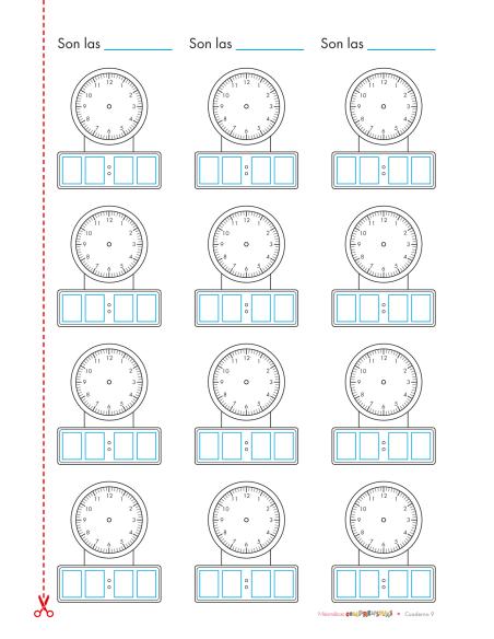 Cuaderno de Refuerzo de Matemáticas comprensivas - Unidades de medida y geometría 9