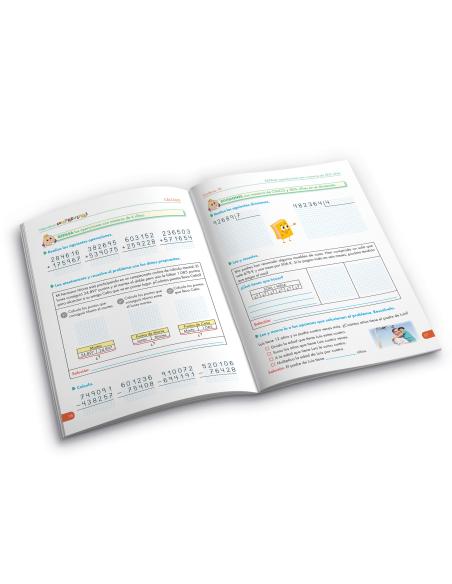 Cuaderno de Refuerzo de Matemáticas comprensivas. Números y Cálculo 10