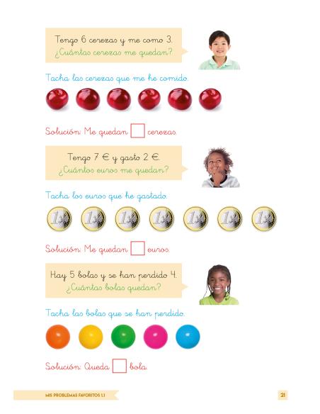 Mis Problemas Favoritos 1.1 - Restas y Sumas Sin Llevar I