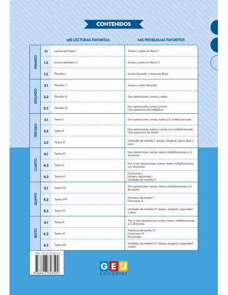 Mis Problemas Favoritos 2.2 Dos operaciones: Sumas y Restas