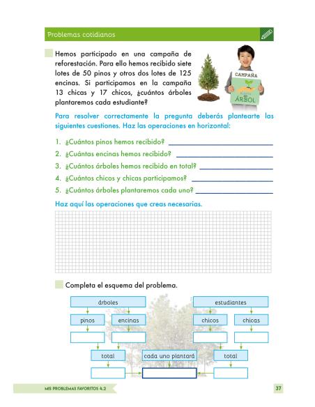 Mis Problemas Favoritos 4.2 - Dos y Tres Operaciones: Sumas, Restas, Multiplicaciones y/o Divisiones