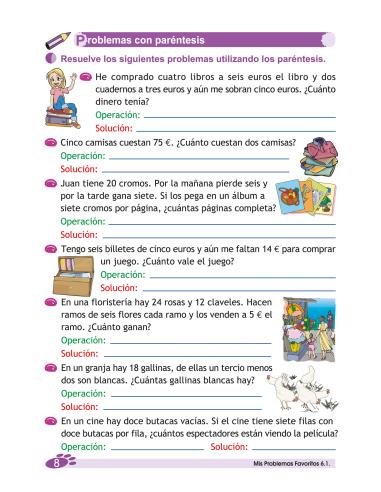 Mis Problemas Favoritos 6.1 - Tres o más...