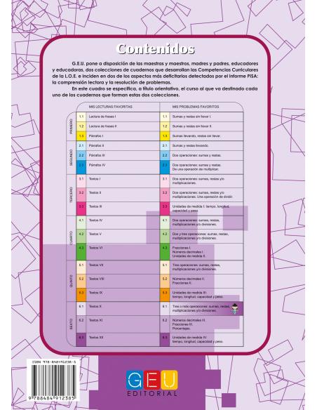 Mis Problemas Favoritos 6.1 - Tres o más Operaciones: Sumas, Restas, Multiplicaciones y/ Divisiones