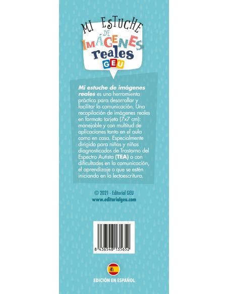 Mi estuche de imágenes reales. Facilita la comunicación en niños con TEA o dificultades del lenguaje.
