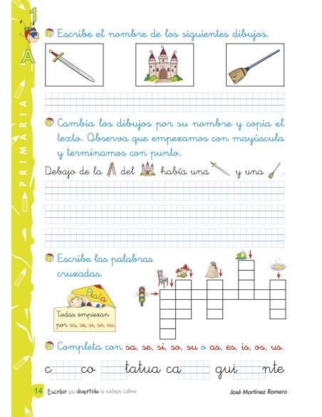 Escribir es divertido si sabes cómo 1A