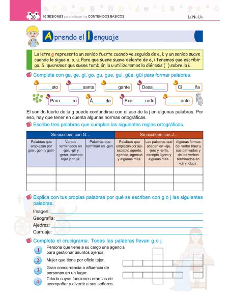 10 sesiones para trabajar los contenidos básicos 5