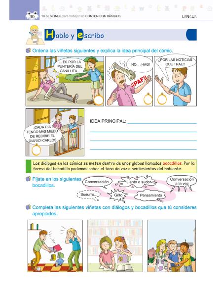 10 sesiones para trabajar los contenidos básicos 6