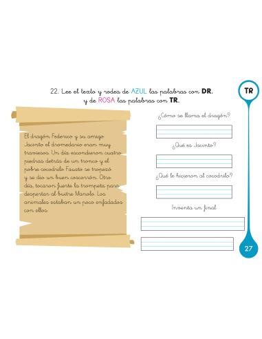 Sílabas trabadas DR/TR