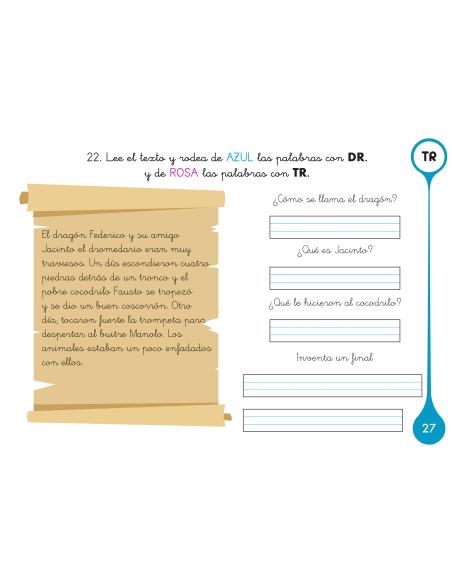 Sílabas trabadas DR/TR