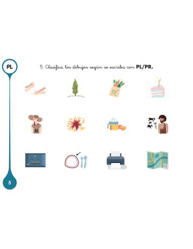 Sílabas trabadas PL/PR