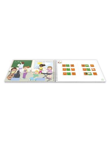 Comprensión con pictogramas El cole