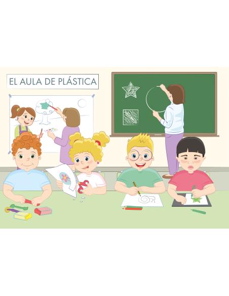 Comprensión con pictogramas El cole