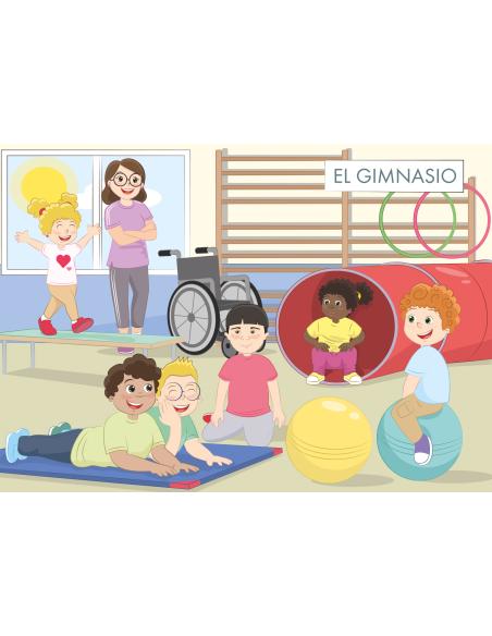 Comprensión con pictogramas El cole