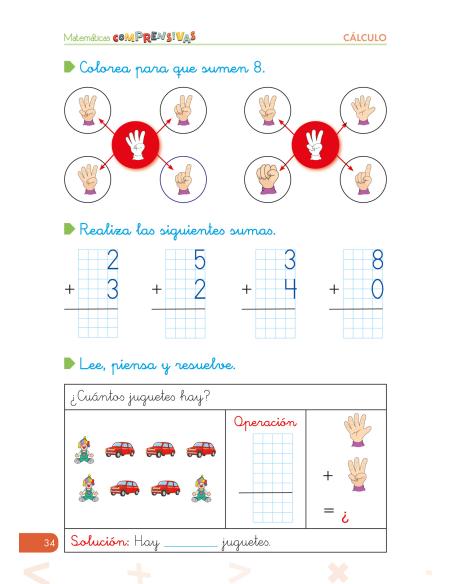 Cuaderno de refuerzo de matemáticas - Matemáticas comprensivas - Calculo 0