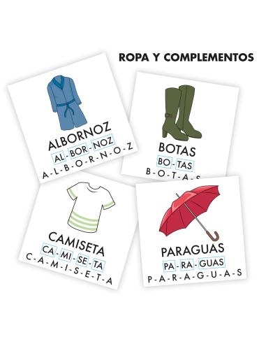 Mi estuche de pictos XL Ropa y complementos