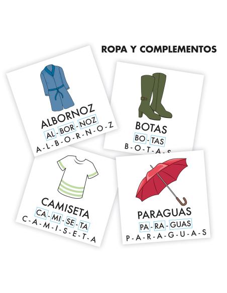 Mi estuche de pictos XL Ropa y complementos