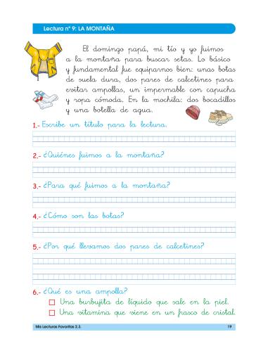 Mis lecturas favoritas 2.3