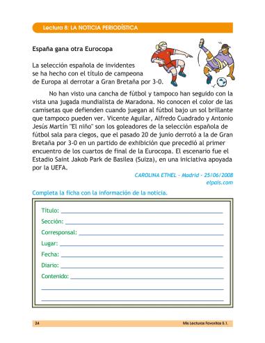 Mis lecturas favoritas 5.1