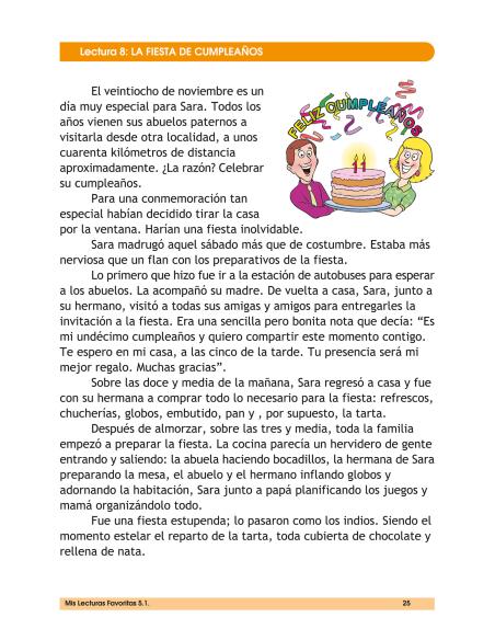 Mis lecturas favoritas 5.1