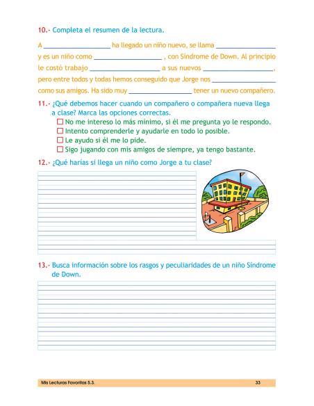 Mis lecturas favoritas 5.3