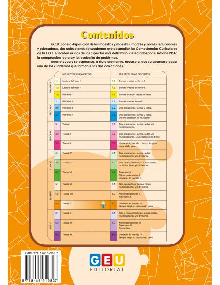 Mis lecturas favoritas 5.3