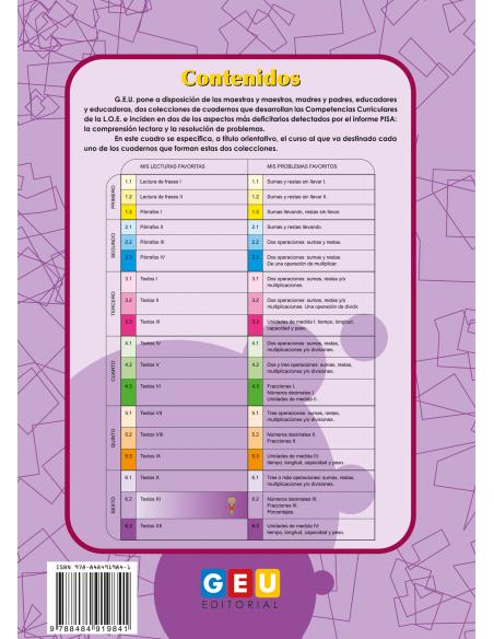 Mis lecturas favoritas 6.2