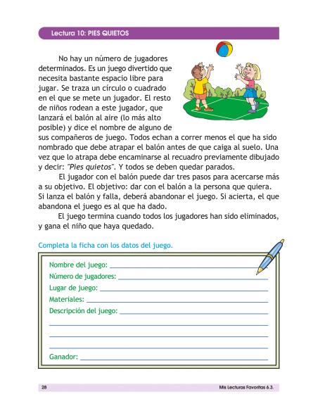 Mis lecturas favoritas 6.3