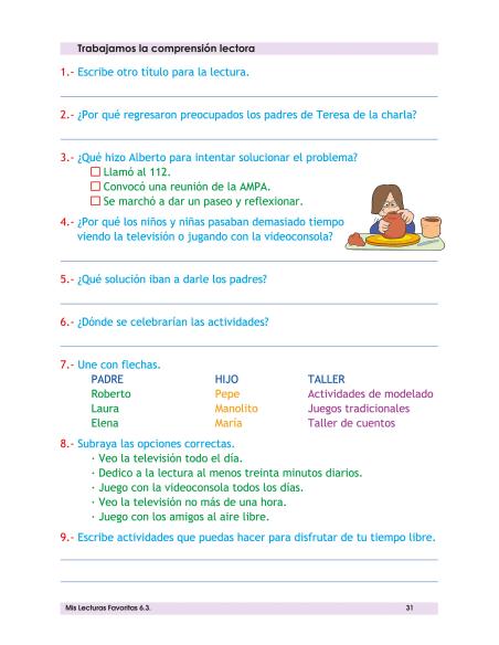 Mis lecturas favoritas 6.3