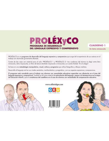 PROLÉXyCO. Cuaderno 1. Minúscula
