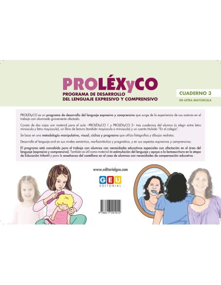 PROLÉXyCO. Cuaderno 3. Mayúscula