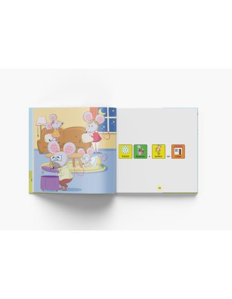 Nora y Nico. Nico y su muñeco Mono