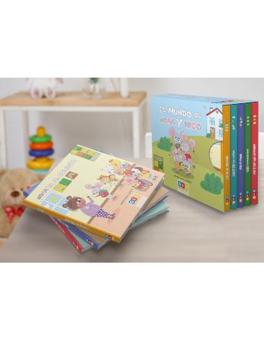 Pack el mundo de Nora y Nico