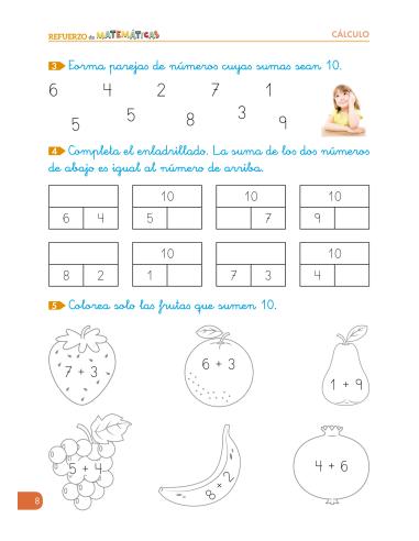 Cuadernos de refuerzo de matemáticas....