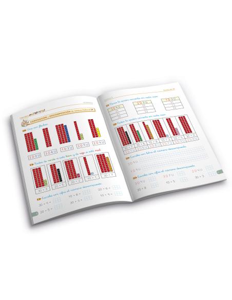 Cuadernos de refuerzo de matemáticas. Matemáticas comprensivas. Números 2