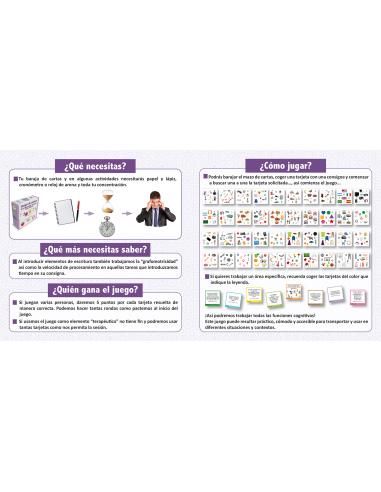 Juego de cartas de estimulación cognitivas para...