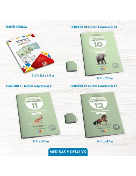 Pack actividades de comprensión lectora - Tercero de Primaria