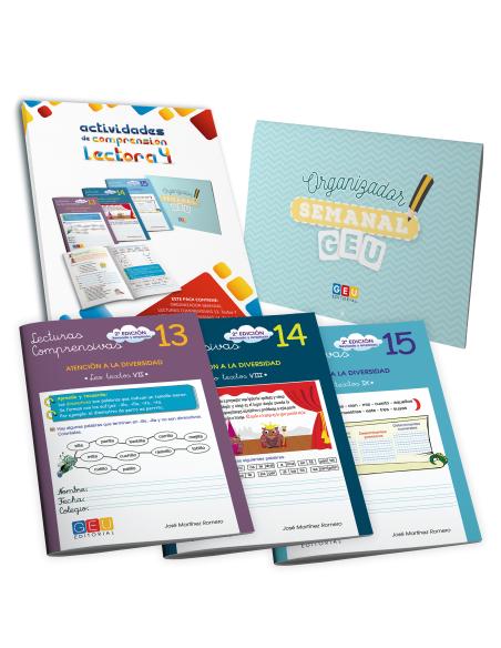 Pack actividades de comprensión lectora - Cuarto de Primaria